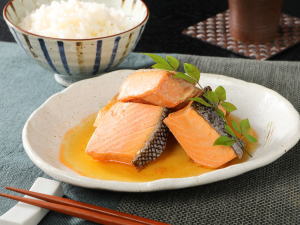 さけの焼き漬け