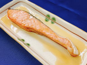 佐渡産鮭の焼き漬け